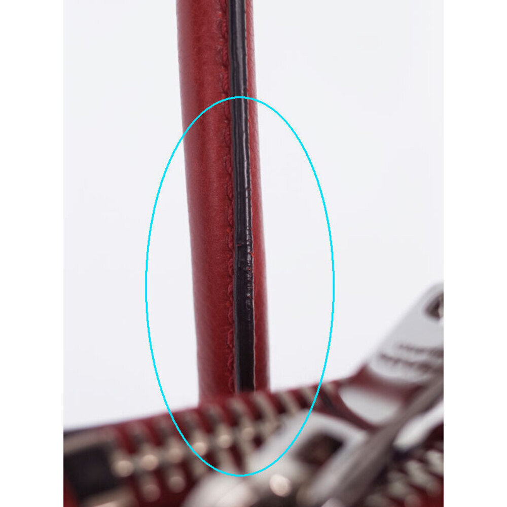 Prada handbag Shoulder Bag Saffiano leather Red - Picture 9 of 9